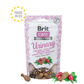 Brit Care Cat Snack Urinary - лакомство за кастрирани котки и за защита на уринарния тракт 50 гр.